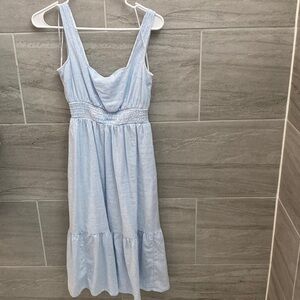 Crown and Ivy blue striped free (Seersucker)